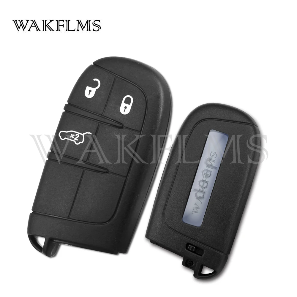 Newest 100% OEM 3 Buttons Smart Car Key Fob For Jeep Renegade  4A Chip 433MHz M3N40821302 Genuine Version With Emergency Key