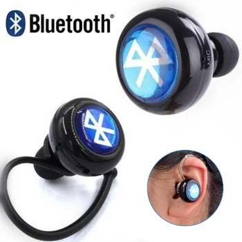 

Mini-a mini ultra small invisible in-ear stereo Bluetooth headset universal one for two songs