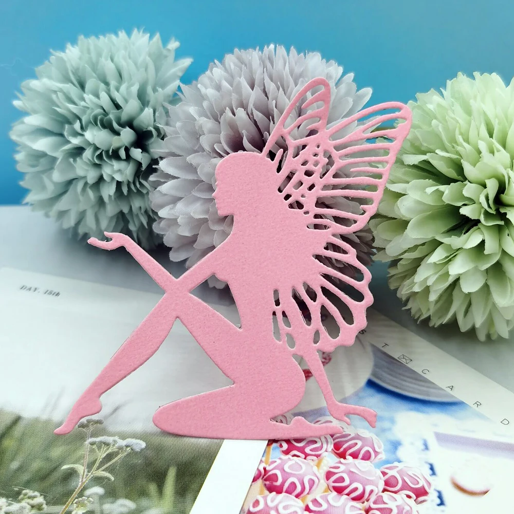 

Butterfly Spirit Metal Cutting Dies Scrapbooking Embossing Folder for Card Making Craft Mold Photo Alum DIY Slimline Dies