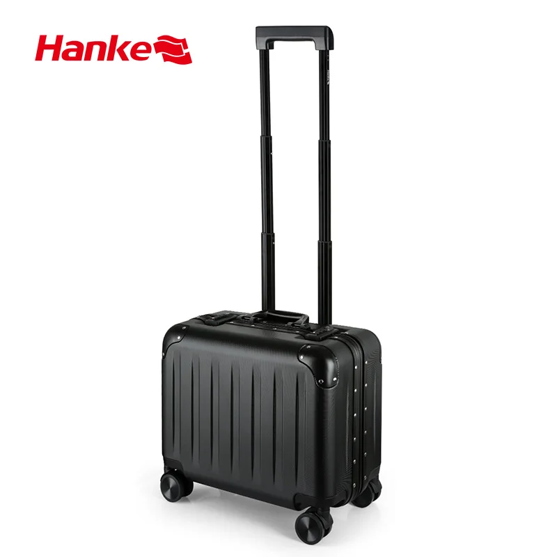 Чехол Hanke с алюминиевой рамкой для чемоданов спиннерных колес чемодан унисекс