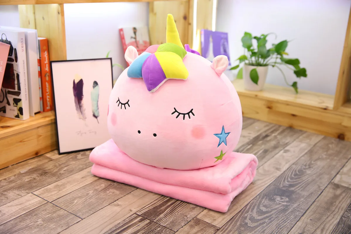 1 шт. мягкие Kawaii Единорог на день рождения плюшевые игрушки мягкие милые единороги милые чучела зверушки в подарок для детей девочек кукла для малышей