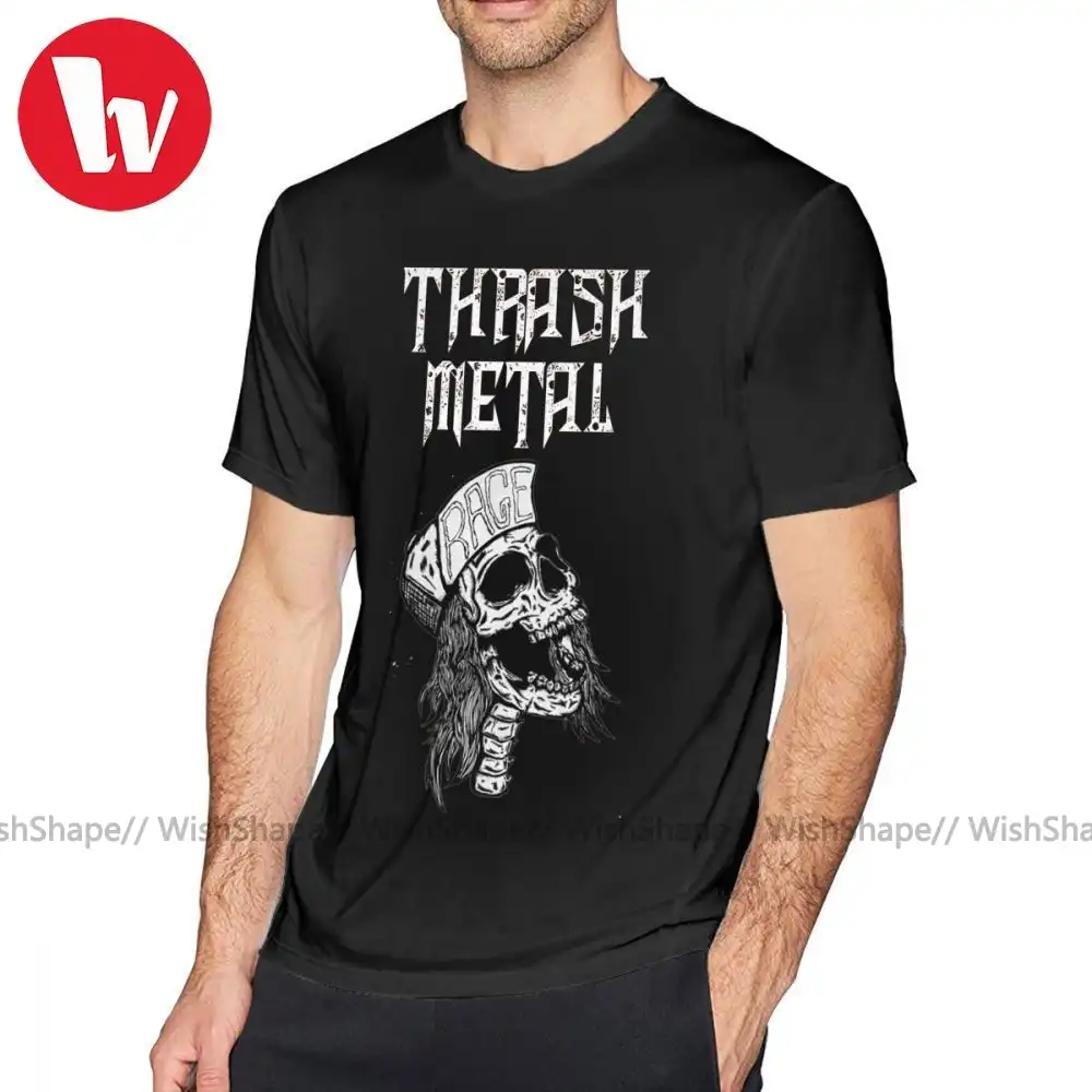 Kreator T Shirt Thrash Metal T Shirt Male 5x Tee Shirt Graphic 100 Cotton Short Sleeves Fun Classic Tshirt T Shirts Aliexpress