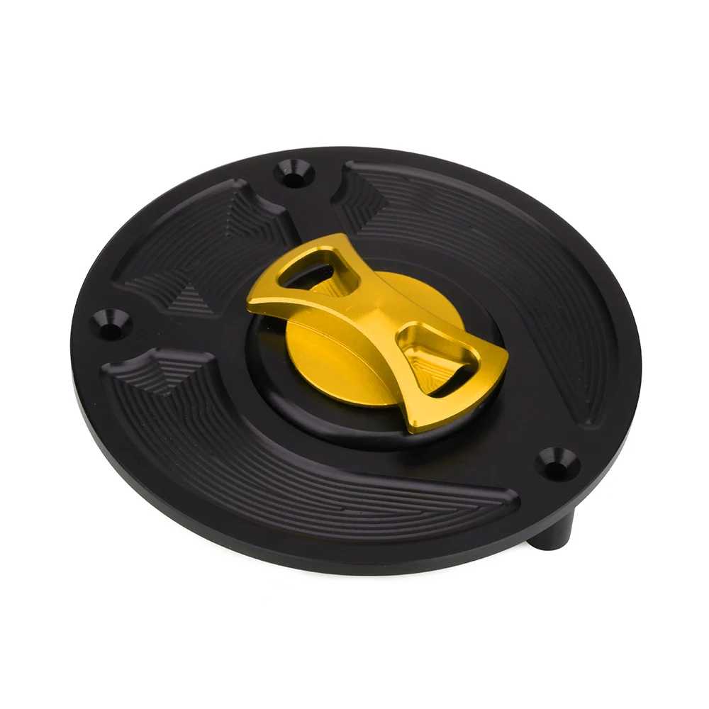 CNC газовый топливный бак Кепки Крышка для HONDA RVF400 VFR400 CBR600 VTR1000 CBR600RR CBR900RR CBR929RR CBR954RR CB600F CB900F CBR1000RR - Цвет: Золотой