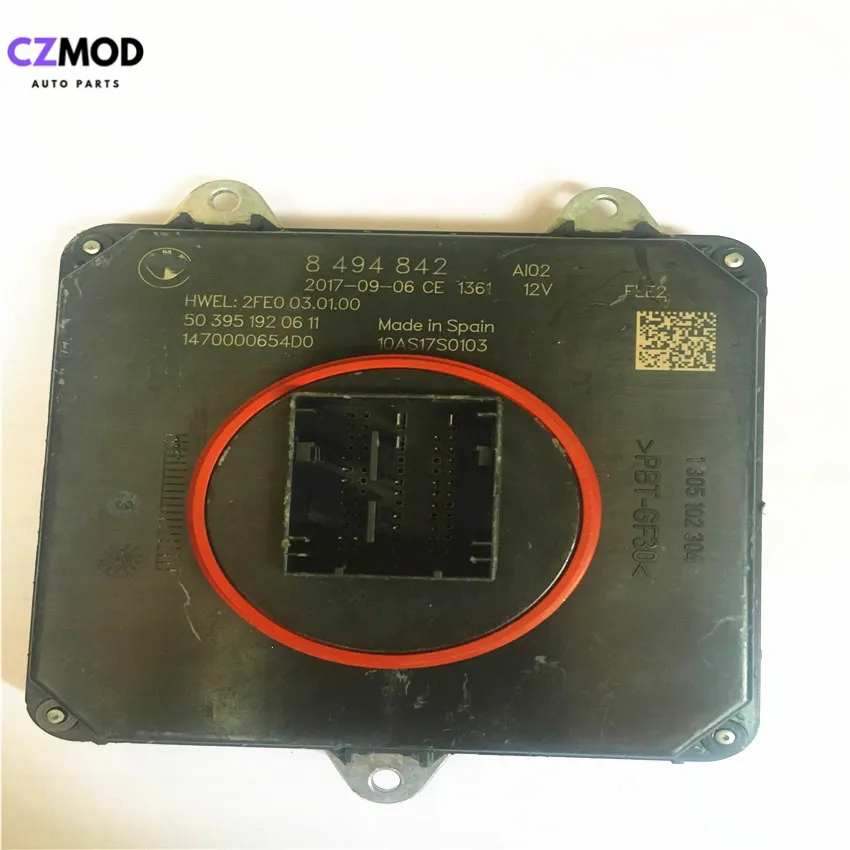

CZMOD Original 8494842 2015 - 2017 F15 X5 X6 Headlight LED Control Module Computer 8494842 1305102304(Used)