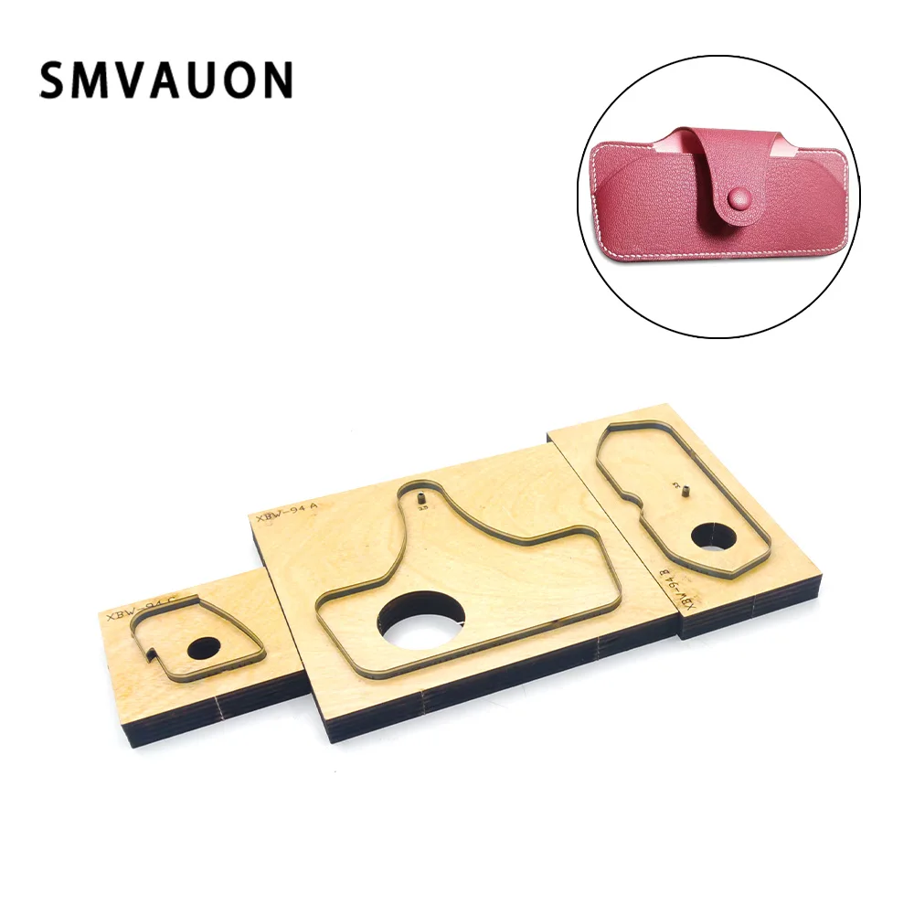 

Wood Die Cutting Diy Glassess Case New Leather Mold Punch Tool Suitable For Die Cutting Machine
