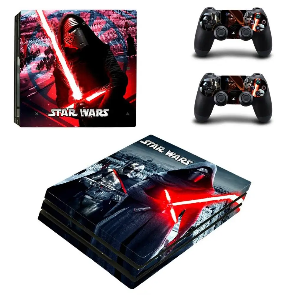 Star Wars: The Force Awakens PS4 Pro наклейка s PS 4 Play station 4 Pro виниловые наклейки для игровой консоли playstation 4 Pro