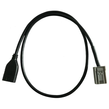 

Car USB AUX Cable Wire Adapter Audio Media Music Interface for HONDA