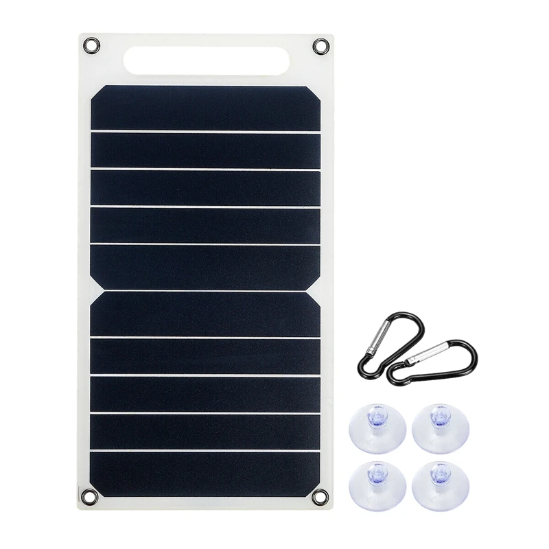 

TOP 10W 6V Battery Controller Portable Mono Solar Panel USB Port Power Bank for Mobile Phone Charger
