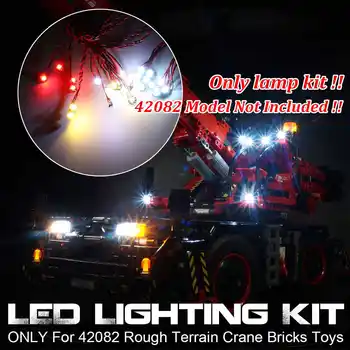 

LED Light Lighting Kit Only for 42082 for Rough Terrain Crane Bricks Toy ( Model Not Included) with Battery Box