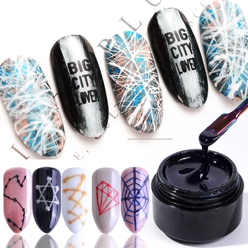 

5ml Spider Gel Nail Polish Creative Point Line Drawing Nail Art Gel Varnish Hybrid Soak UV Gel Manicure DIY Decoration LAA10-2