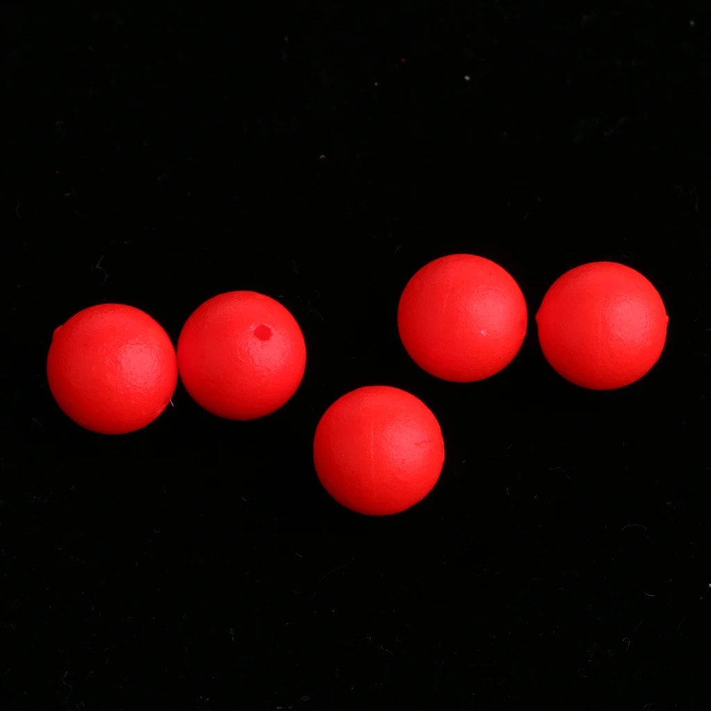 200Pcs/Set EVA Foam Fishing Strike Indicator Fishing Floats Bobbers 7mm & 8.3mm Buoyancy Bobber Fishing Float