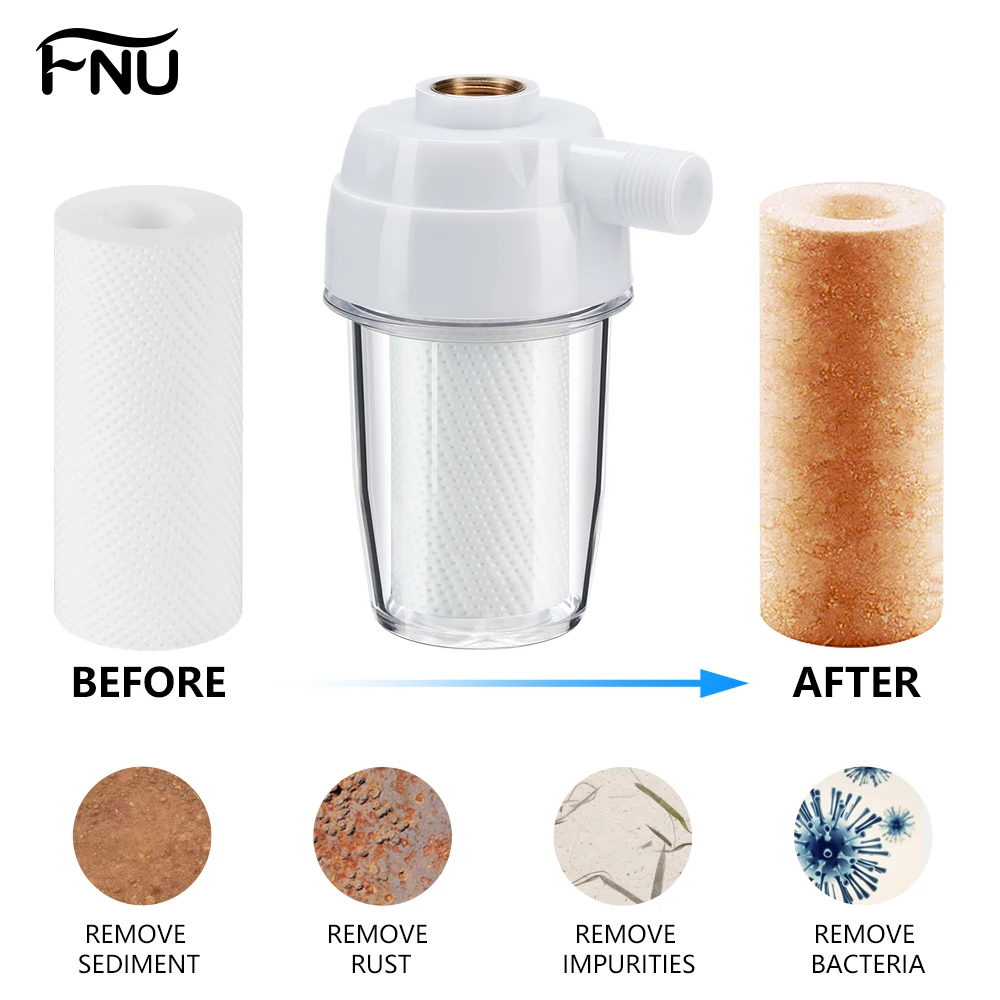 Filtro de máquina de agua para agua dura resistente, para embellecer, eliminar el óxido y cloro, grifo de ducha, cabezal de ducha de filtro