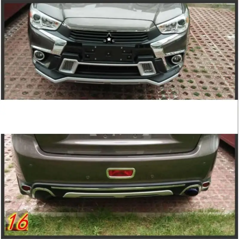 Украшение модификация протектора внешний Стайлинг задний диффузор Tunning передний