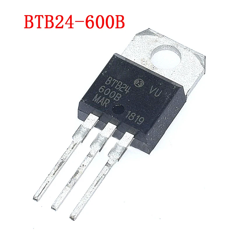 10 шт. BTB24 600B 600 TO220 800 v25a Новый высокодвусторонний чип управления|btb24-800| |