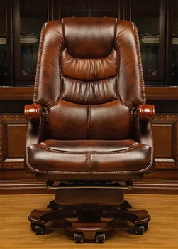 

Leather boss conference chair executive office chair executive chair staff swivel chair fashion luxury swivel chair lifting func