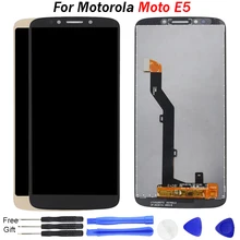 For Motorola Moto E5 LCD Display Touch Screen Assembly Glass Panel Digitizer Touch Sensor for Moto E5 replacement XT1944 lcd