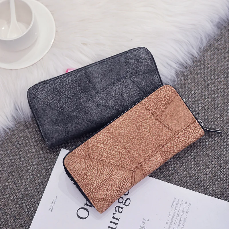 

Women's Wallet Retro Long Wallet Two Fold Multi Card Women's Casual Wallet Women's Bag womens wallets and purses