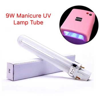 

1pc/set Wholesale UV Lamp Tube 9W Electronic Lamp Tube Phototherapy Ultraviolet Tube Manicure Art O1 A029