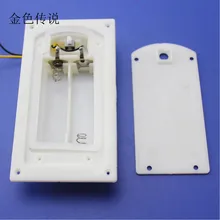 2 секции 5th водонепроницаемая коробка для батареи(белый) влагостойкие герметичная Водонепроницаемая коробка для батареи два аккумулятор для дайвинга коробка