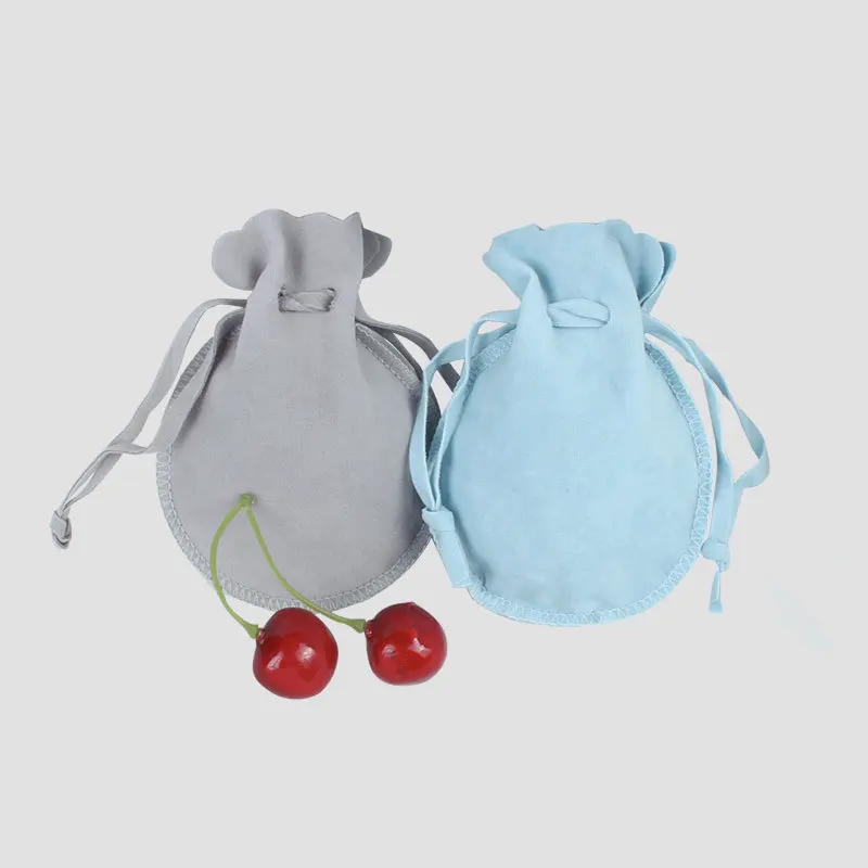 50pcs/lot Wholesale 9x12cm Velvet Drawable Bag Small Gourd Pouch Favor Charms Gifts Cosmetics Jewelry Packaging Bags