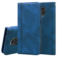 Кожаный чехол-бумажник с откидной крышкой для Xiaomi Redmi Note 9S, чехол с держателем для карт, Магнитный чехол-книжка для Redmi Note 9 Pro 9A 9C note9, чехол