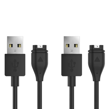 

Charger for Garmin Fenix 5, [2 PACK] Replacement USB Data Sync Charging Cable Wire for Garmin Fenix 5/5S/5X/Plus/Forerunner 935