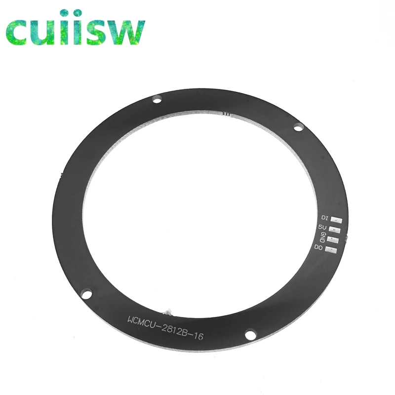16 бит WS2812 5050 RGB СВЕТОДИОДНЫЕ полноцветные встроенные круглые ходовые огни