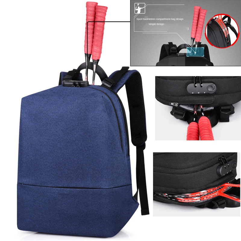 New Men Backpack Anti theft USB Charging Laptop Backpack Tennis