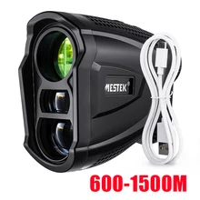 Mestek – Télémètre laser de golf pour la chasse, équipement avec un ruban de mesure, distancemètre, 600m yd