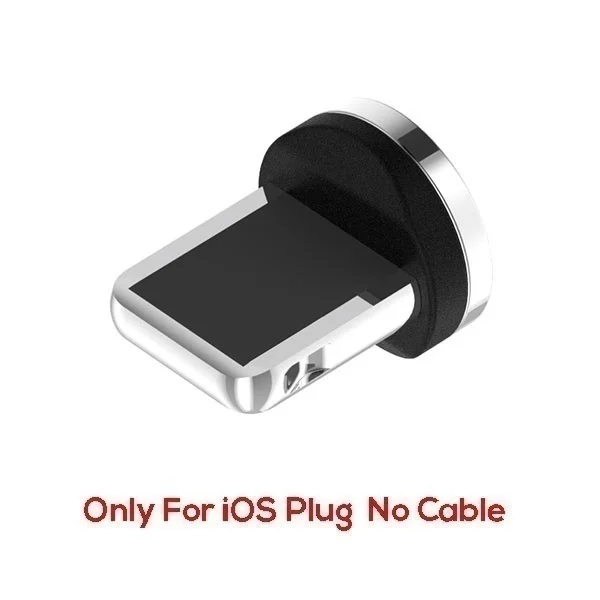 Магнитный usb-кабель светодиодный светящийся течет быстро Зарядное устройство запасная часть для XIAOMI 5 6 8 Max 2 3 Pocophone F1 Redmi 7 GO 2A 3S 4A 4X 5A 6A Примечание 5A - Цвет: Only Plug
