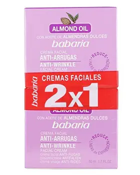 

Babaria Almond Anti-Wrinkles Face Cream - 2 Units