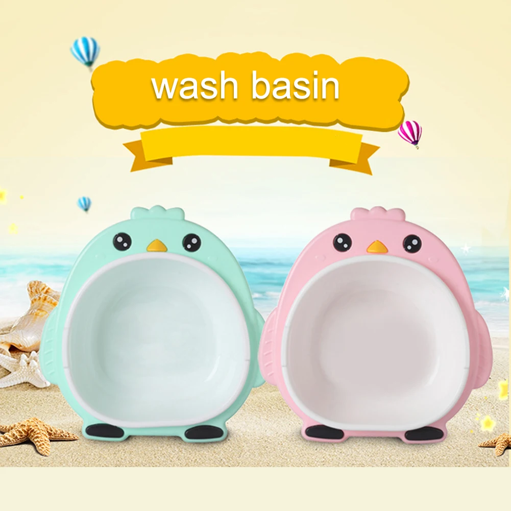 

Newborn Washing Bath Tub Bath & Shower Products Cute Cartoon Children's Washbasin Infant Cartoon Chick Wash Tubs For Baby Care O
