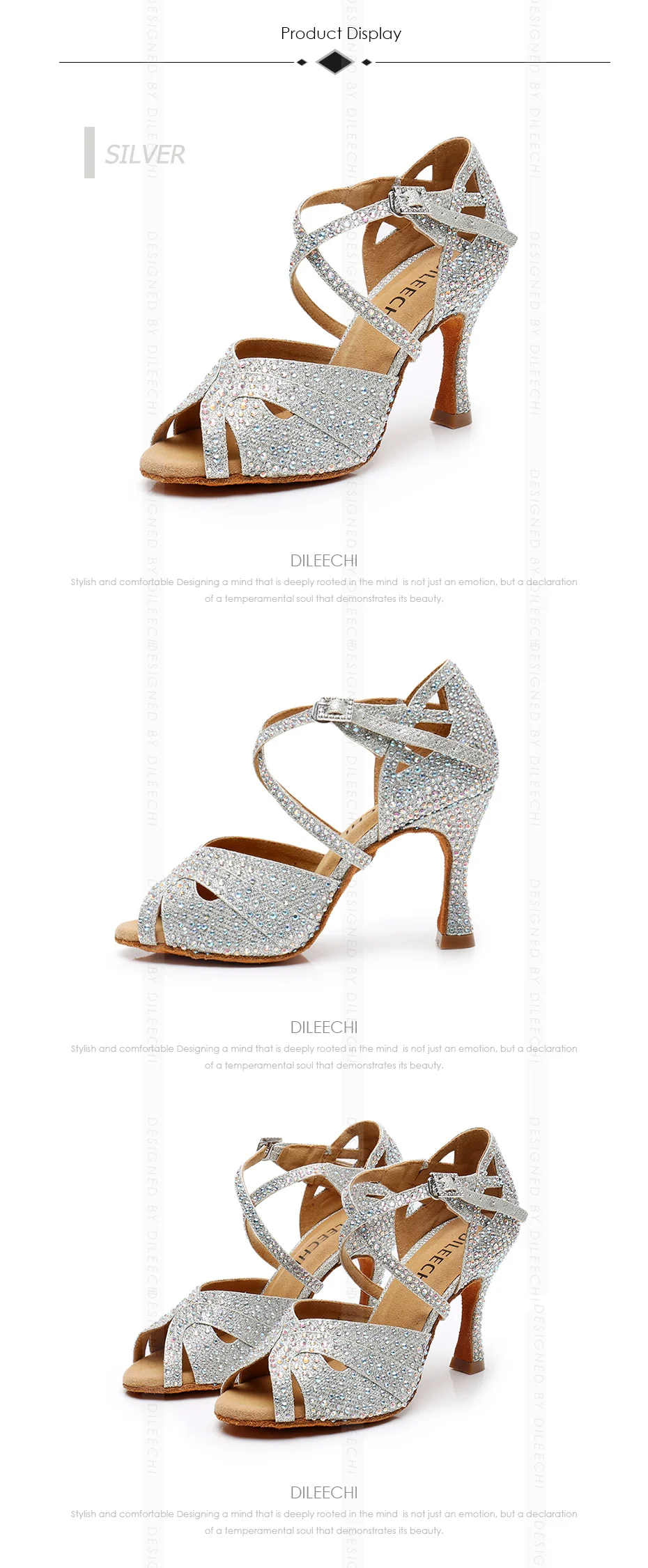 鞋子图片展示-银色-1