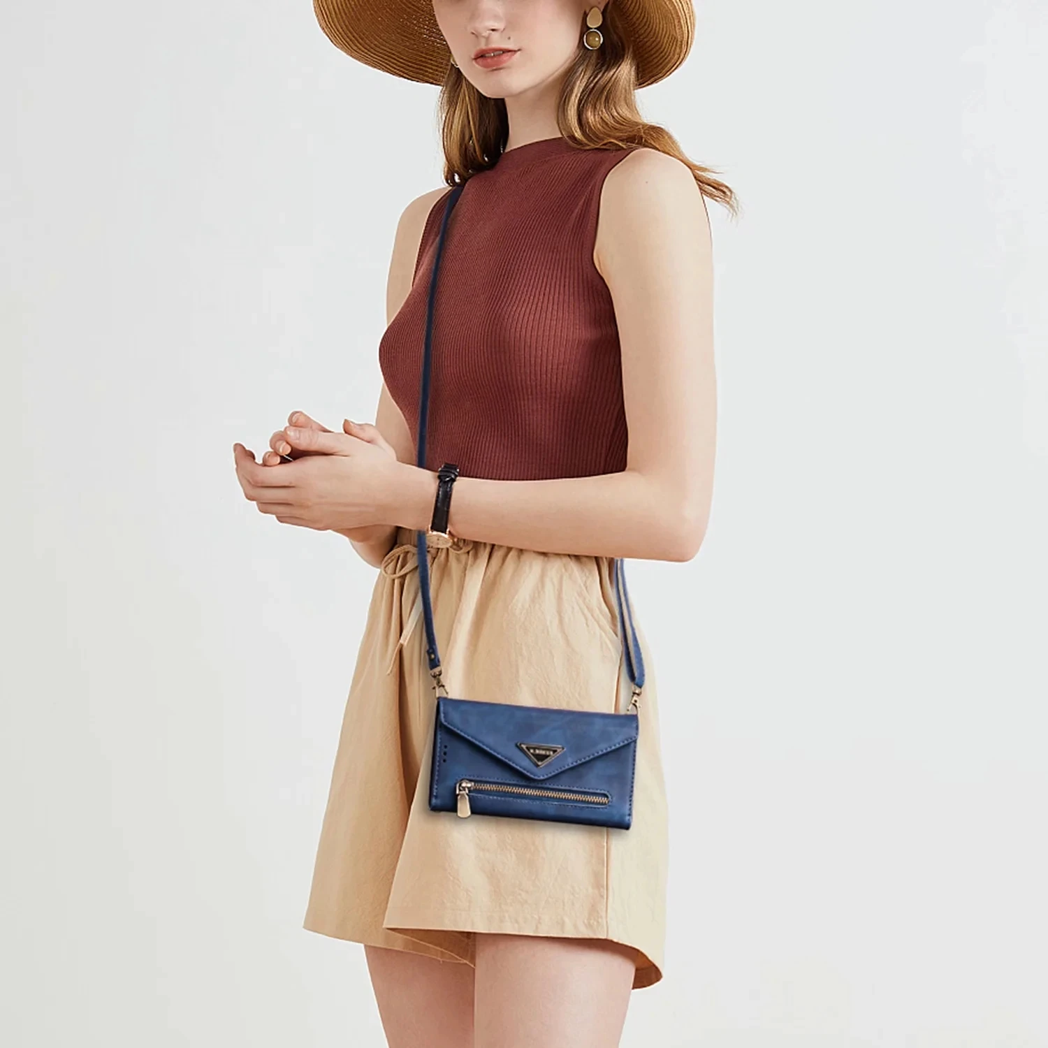 Cross Body Strap Flip pénztárca tok Samsung Galaxy S21 S30 S20 Ultra S10 S9 S8 Plus S7 Edge Note 8 9 10 20 Ultra Prote készülékhez_voghion.com