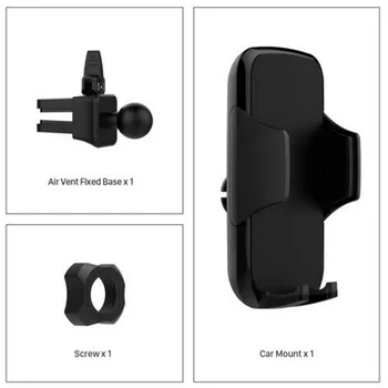 

Car holder car air outlet anti-hook holder multi-function clip Gravity Car Holder No Magnetic Cell Stand