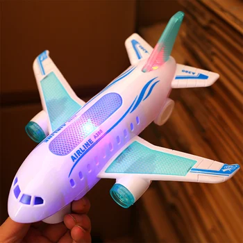 

Kids DIY Airplane Model Hand Throw Flying Glider Plane Aeroplane Led Flashing Aircraft Toys for Children Gift kids juguetes
