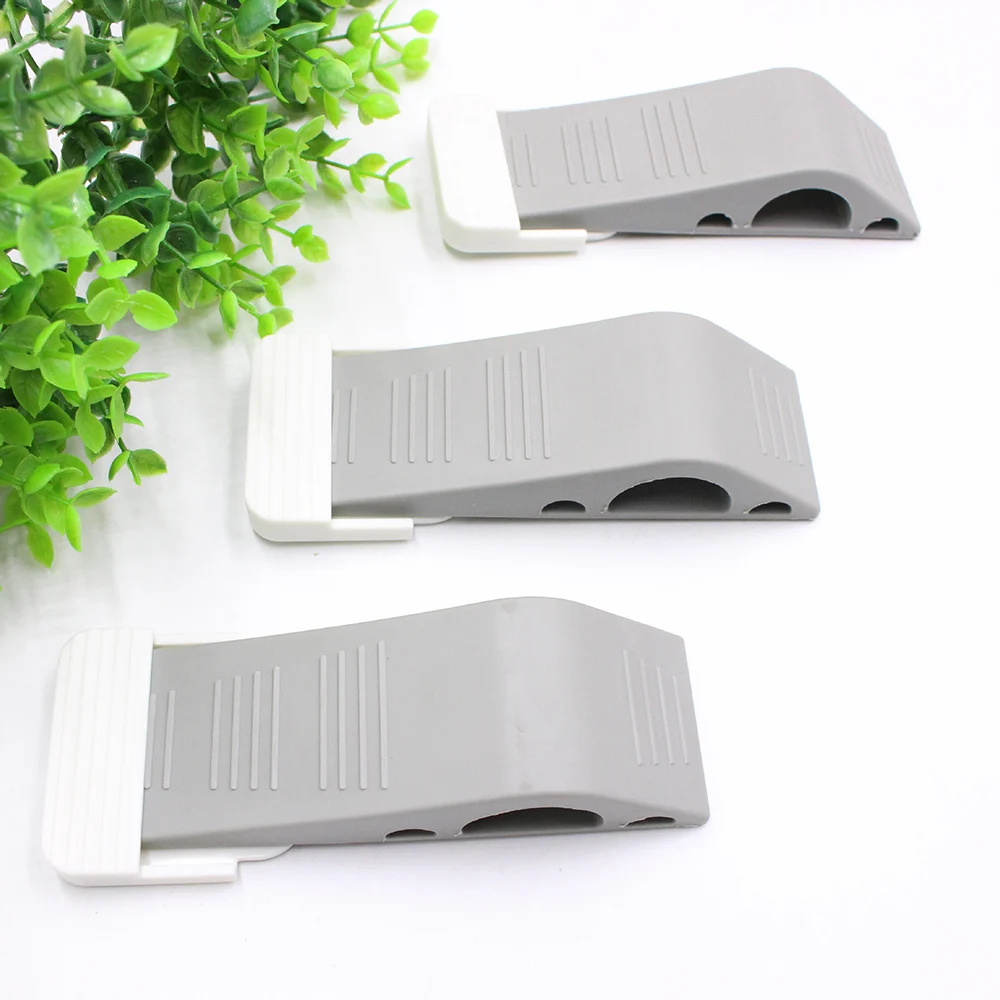 

Door Stopper Non-Slip Doorstopper Wedge Holder Decorative Security Flexible Rubber Stops Home Office All Floor Types