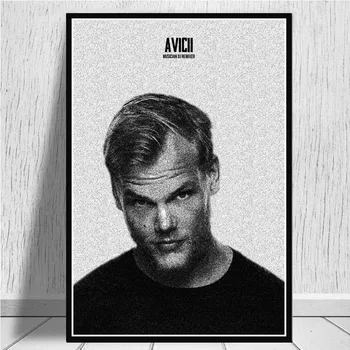 Avicii DJ Musician and Songwriter Paintings Printed on Canvas 5