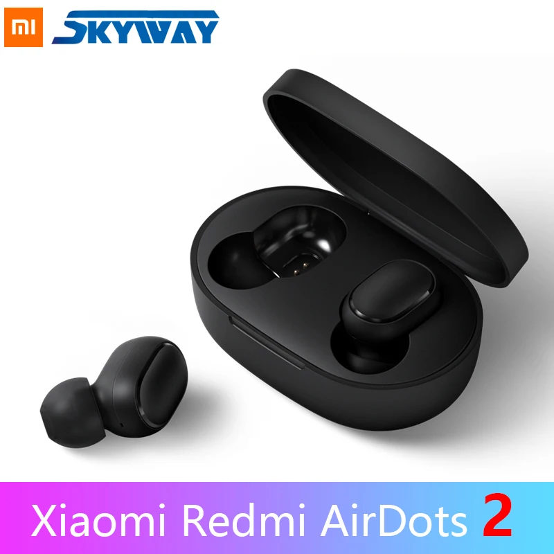 Беспроводные наушники Xiaomi Redmi AirDots 2 TWS Bluetooth 5 0 зарядка 8D бас стерео с микрофоном