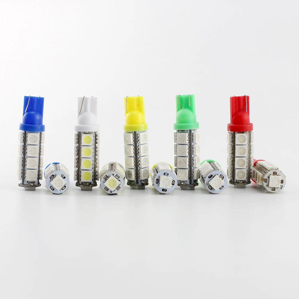 Светодиодные лампы W5W 10X 194 T10 5050 17 SMD автомобильные инструменты для чтения