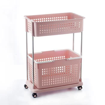 

Increase bathroom hamper laundry basket dirty clothes storage rack home