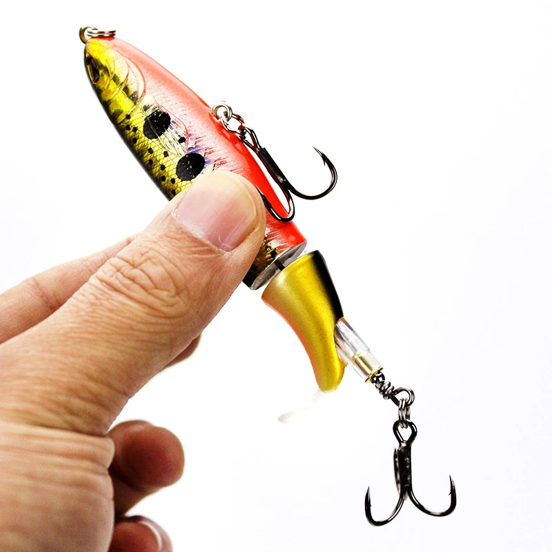 Night Glow Fishing Lure Bait Kit - 5pcs Luminous VIB Popper Crank Minnow  Pencil Hard Bait Artificial Lures with Tackle Box : : Sports,  Fitness & Outdoors