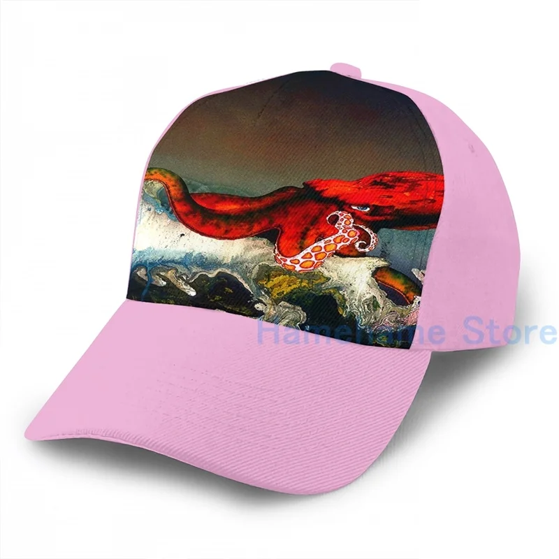 Casquette de basket ball pieuvre géante 