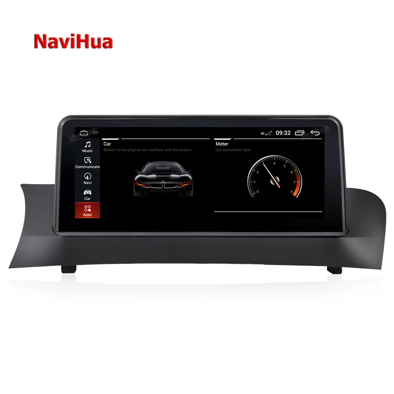 Navihua 8 ядер Android 9 0 автомобильный DVD для BMW X3 X4 E83 2006-2011 Автомобильный плеер аудио