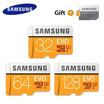 

SAMSUNG Micro SD Memory Card 32G 64G MicroSD Cards SDHC SDXC Max 95M/s EVO 32GB 64GB C10 TF Trans Flash Mikro Card 128GB