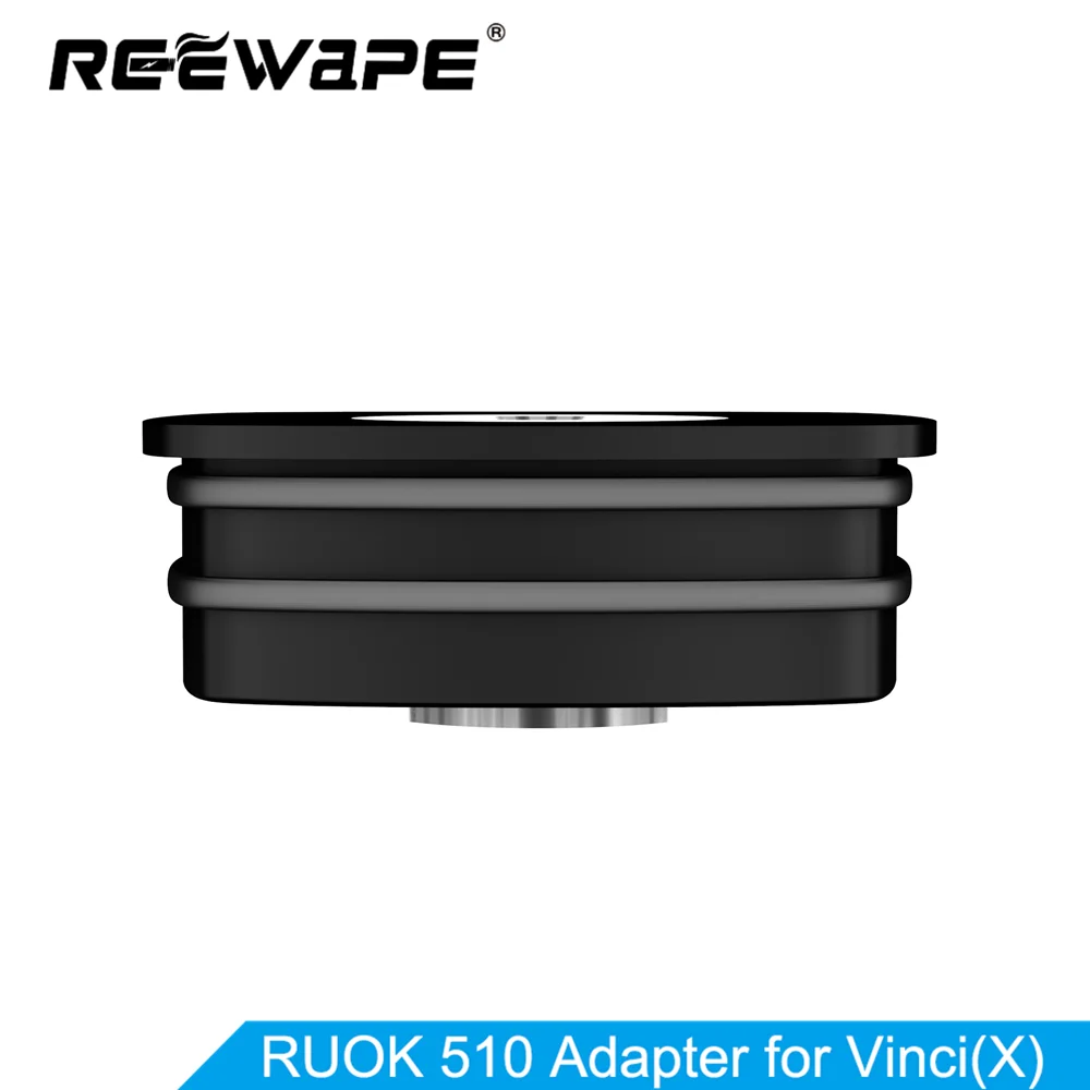 Адаптер для электронной сигареты REEWAPE 510 адаптер для VOOPOO VINCI/VINCI X для RPM RTA Vape Tank разъем 510 Vape аксессуары