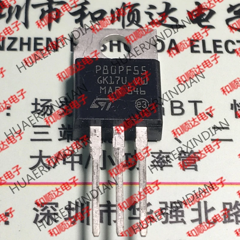 20 шт./лот STP80PF55 TO-220