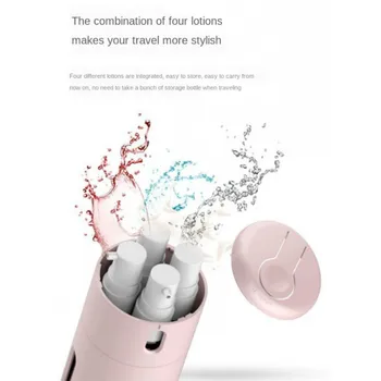 

Portable 4 in 1 Lotion Dispenser Lotion Shampoo Shower Gel Sub-Bottle Travel Emulsion Bottling Dropshipping