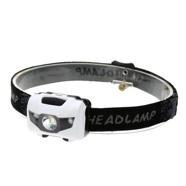 COB LED Headlight AAA battery Mini headlamp Head Light Torch Lamp Fishing mini Small Bright High Power Lantern Lampe for Camping White