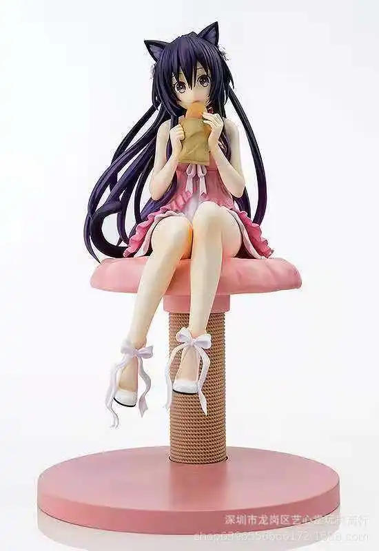 

Literary Hall Anime Date Big Battle of God Ten Fragrant Night Cat Ears Boxed Garage Kit Model